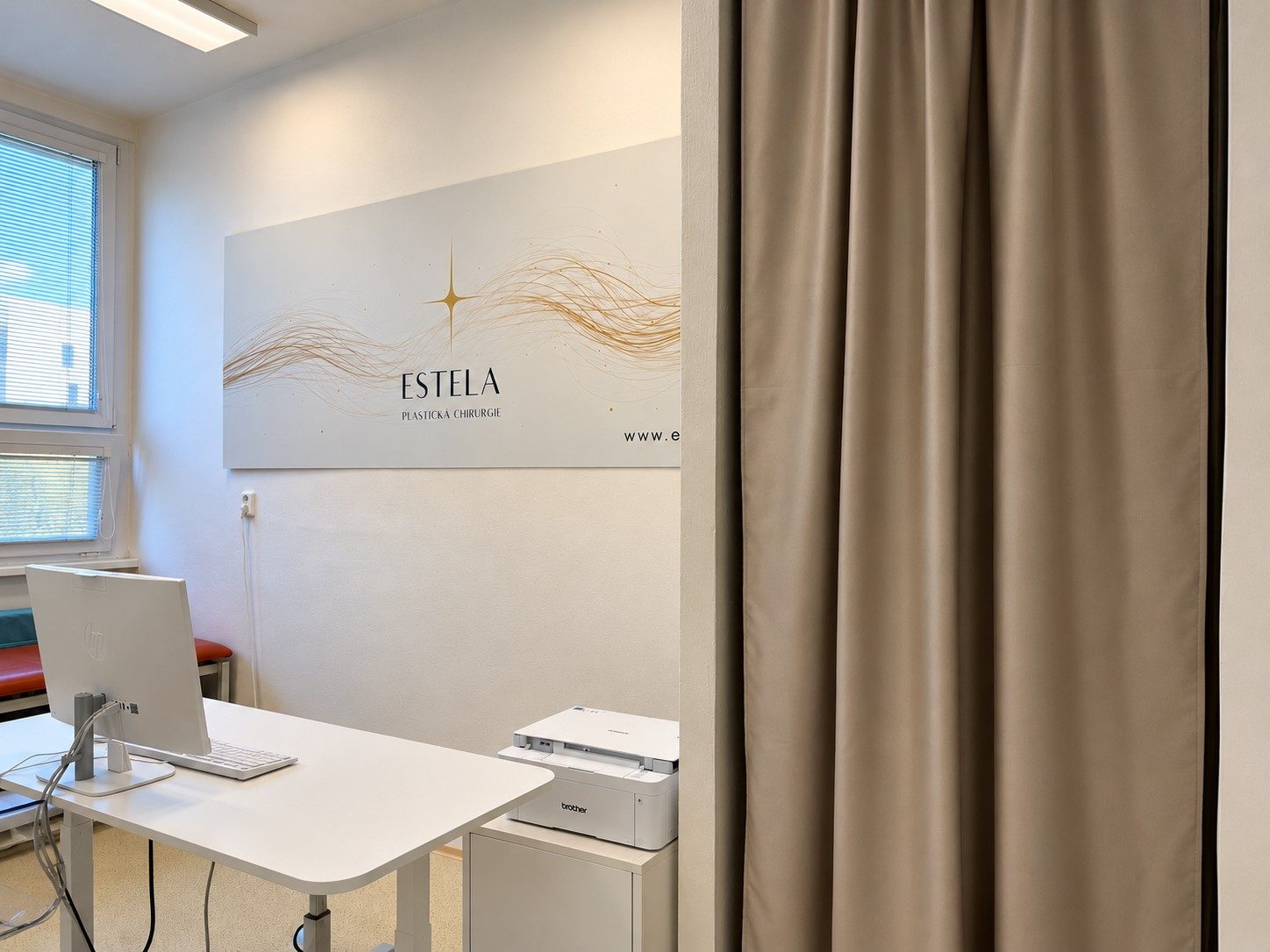 Zázemí ambulance kliniky Estela