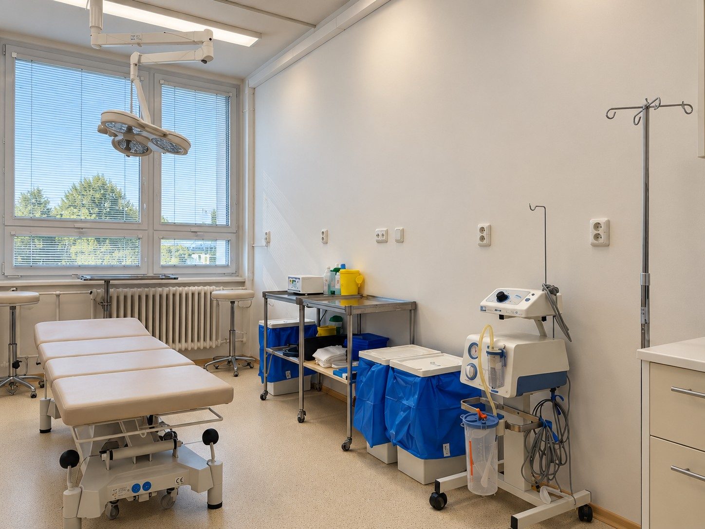 Zákrokový sál kliniky Estela